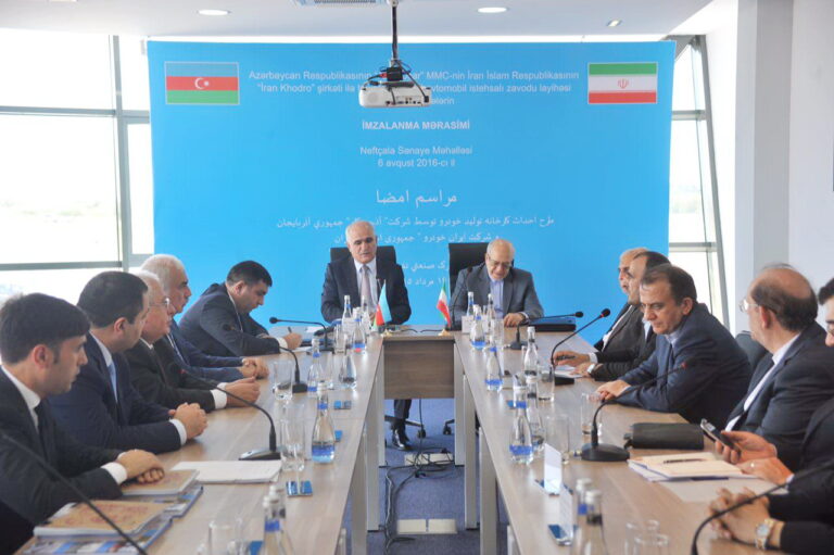  آغاز ساخت کارخانه ایران خودرو در جمهوری آذربایجان