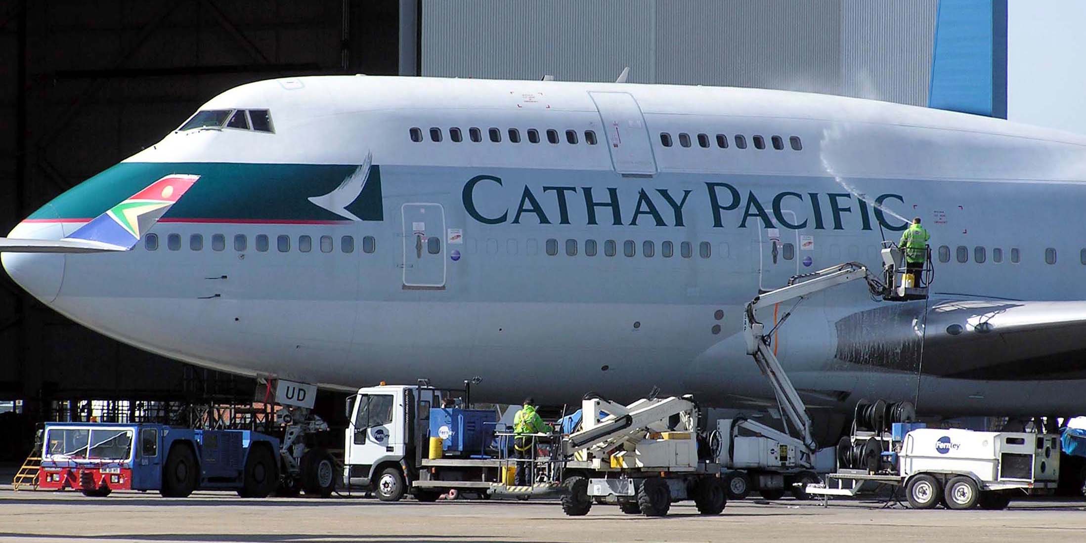 Cathay Pacific..