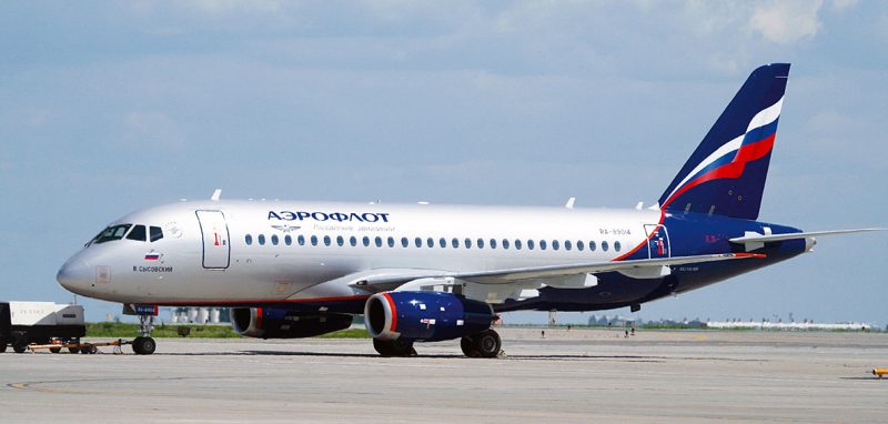 sukhoi superjet 100 arrives to new customers