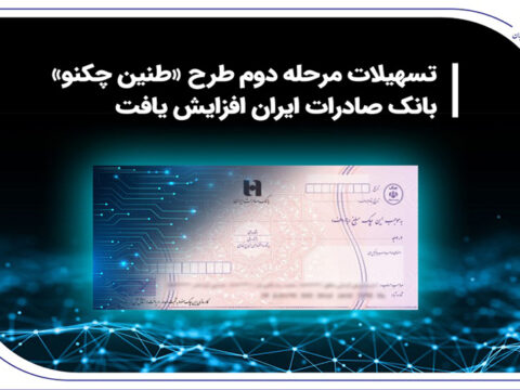 تسهیلات مرحله دوم طرح «طنین چکنو» بانک صادرات افزایش یافت 1 13424