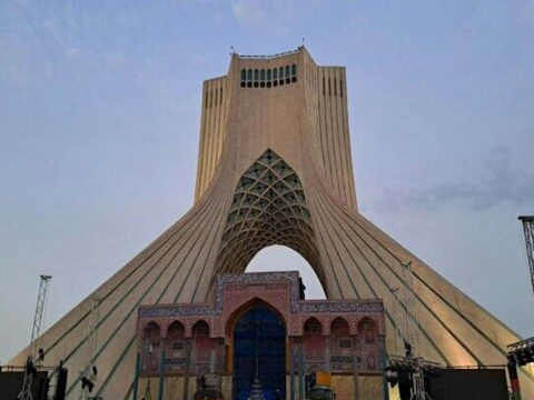 سازه احداثی در برج آزادی مورد تایید میراث فرهنگی نیست 3 20744300 718