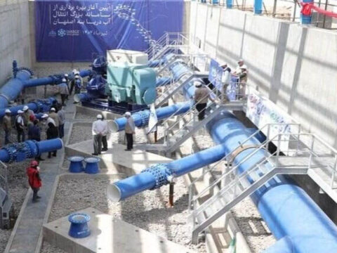 انتقال آب دریا به پالایشگاه اصفهان عملیاتی شد 5 5611469