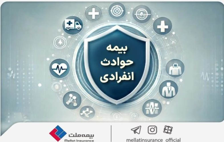با «بیمه حوادث انفرادی» بیمه ملت آشنا شوید / معرفی پوششها و مزایای این بیمهنامه 1 IMG 20251021 093014 044